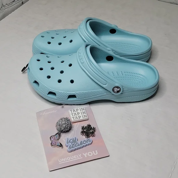 NWT crocs limited release saweetie classic crocs with charms - Picture 1 of 9